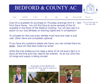 Tablet Screenshot of clubkit.bedfordandcountyac.org.uk