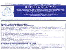 Tablet Screenshot of bedfordandcountyac.org.uk